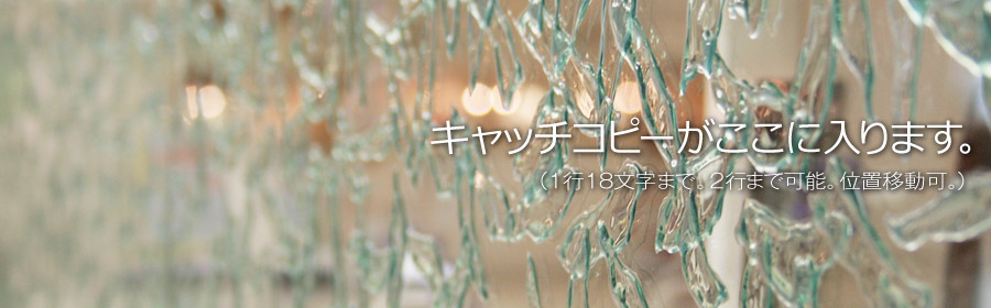 キャッチコピーが入ります